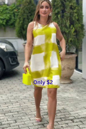 Lime Luxe Shift Dress – Fresh & Chic for Just $2!